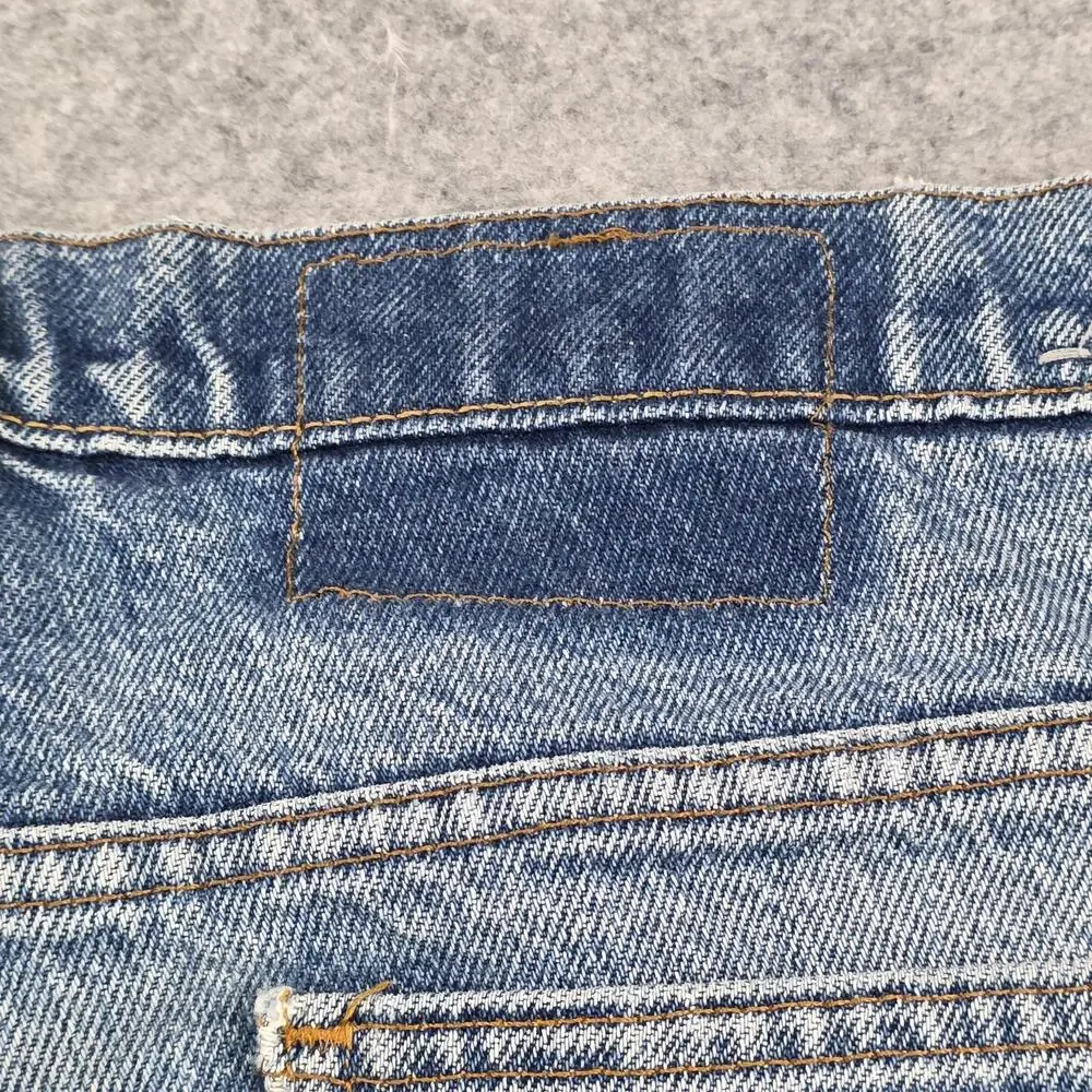 Vintage 90s Levis Jeans Mens 38x32 Straight Leg‎ Denim Orange Tab USA 40509-0215